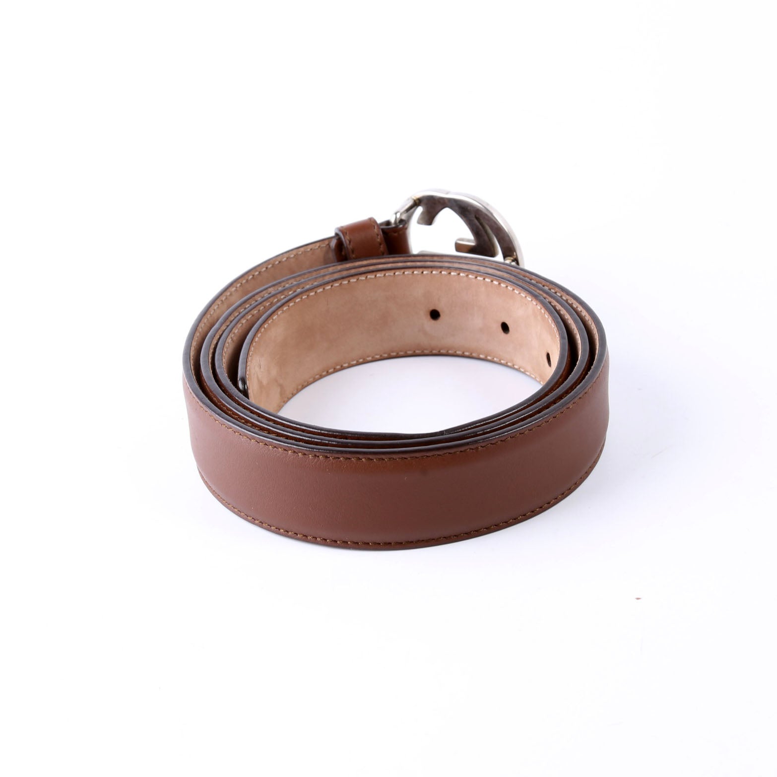 336829 Interlocking GG Thin Belt Size 95/38