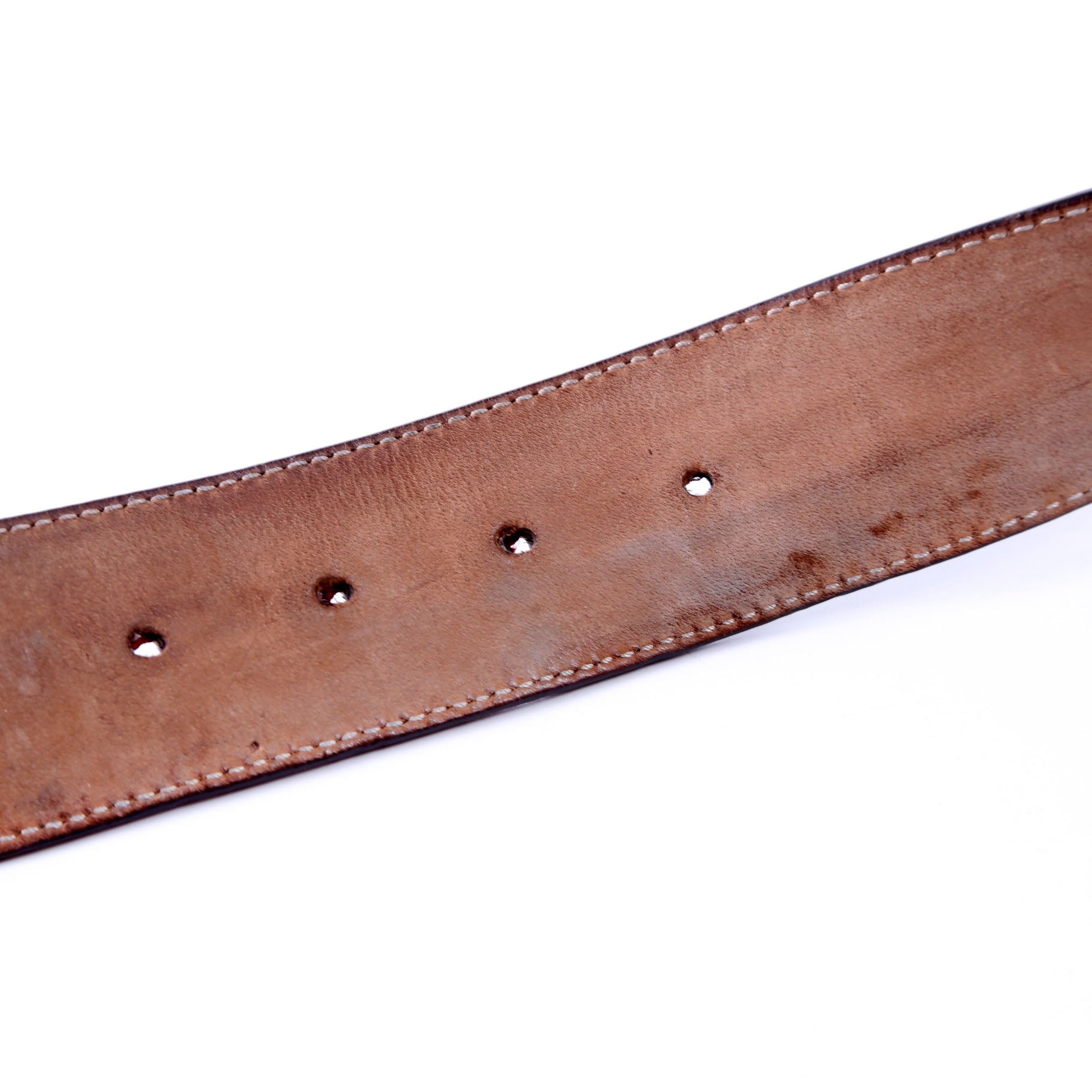 Belt: 114984 Web Canvas Interlocking G Size 95/38