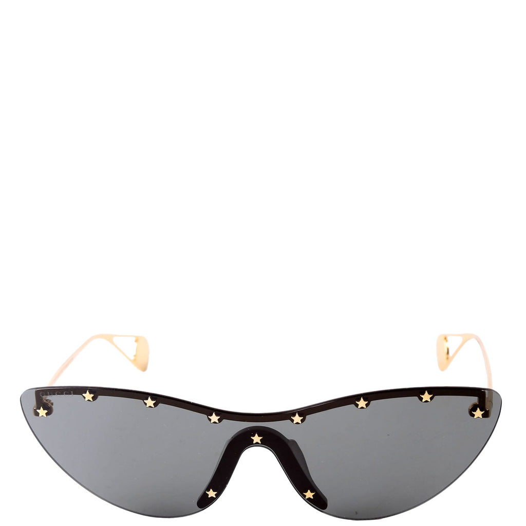 Sunglasses: GG066S Rimless Star Studded Cat Eye