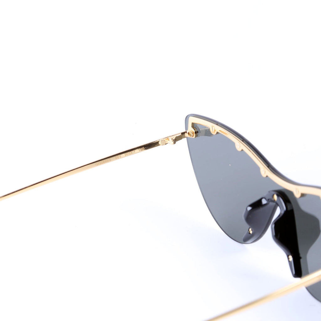Sunglasses: GG066S Rimless Star Studded Cat Eye
