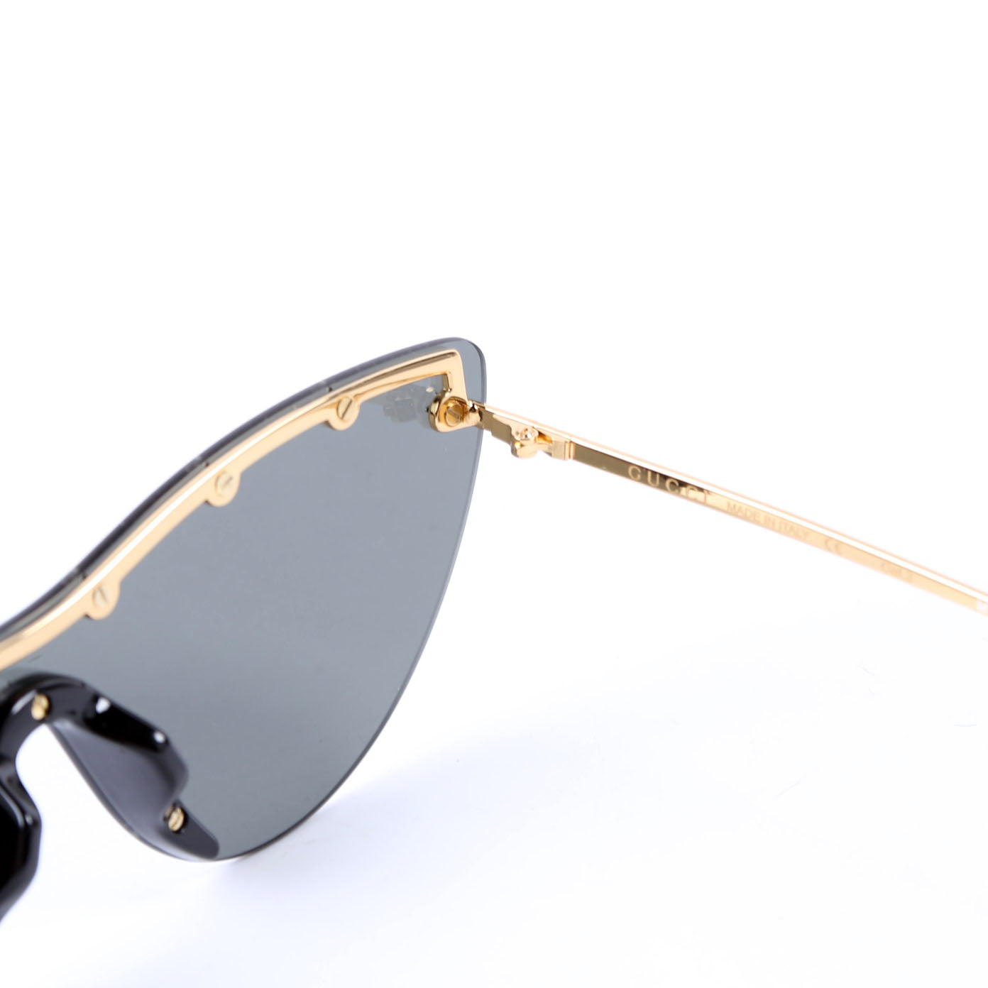 Sunglasses: GG066S Rimless Star Studded Cat Eye