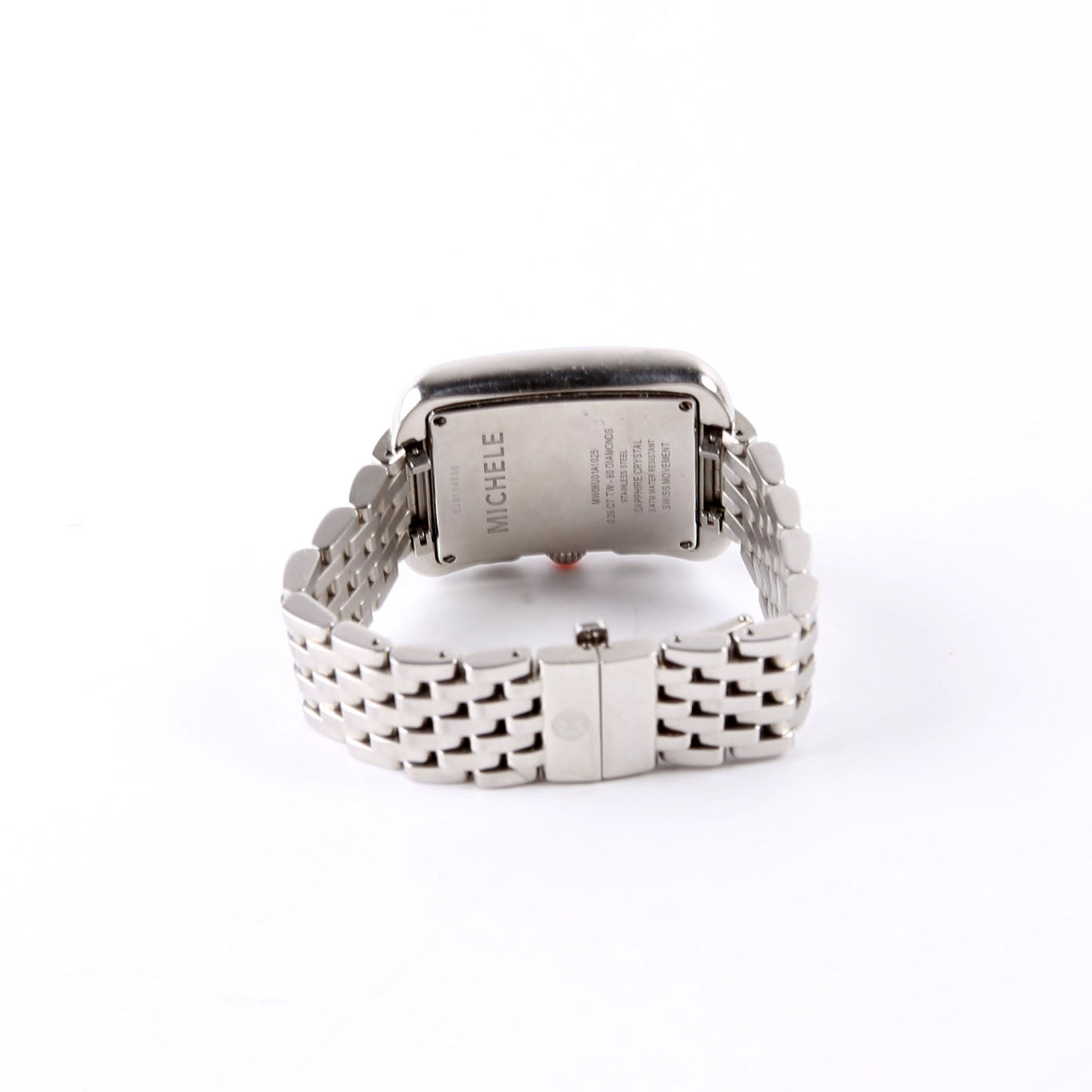 Deco II Sapphire Crystal with 0.36 Diamonds