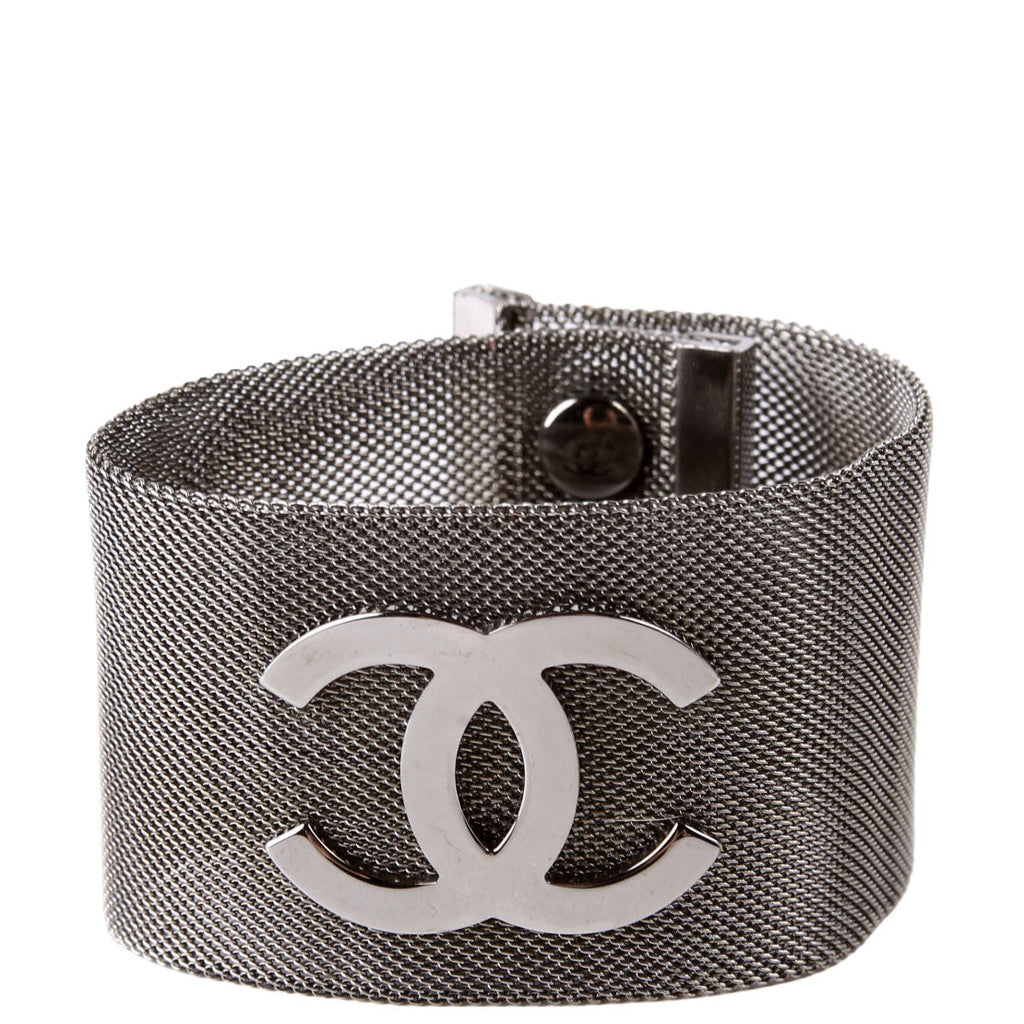 CC Metal Mesh Bracelet