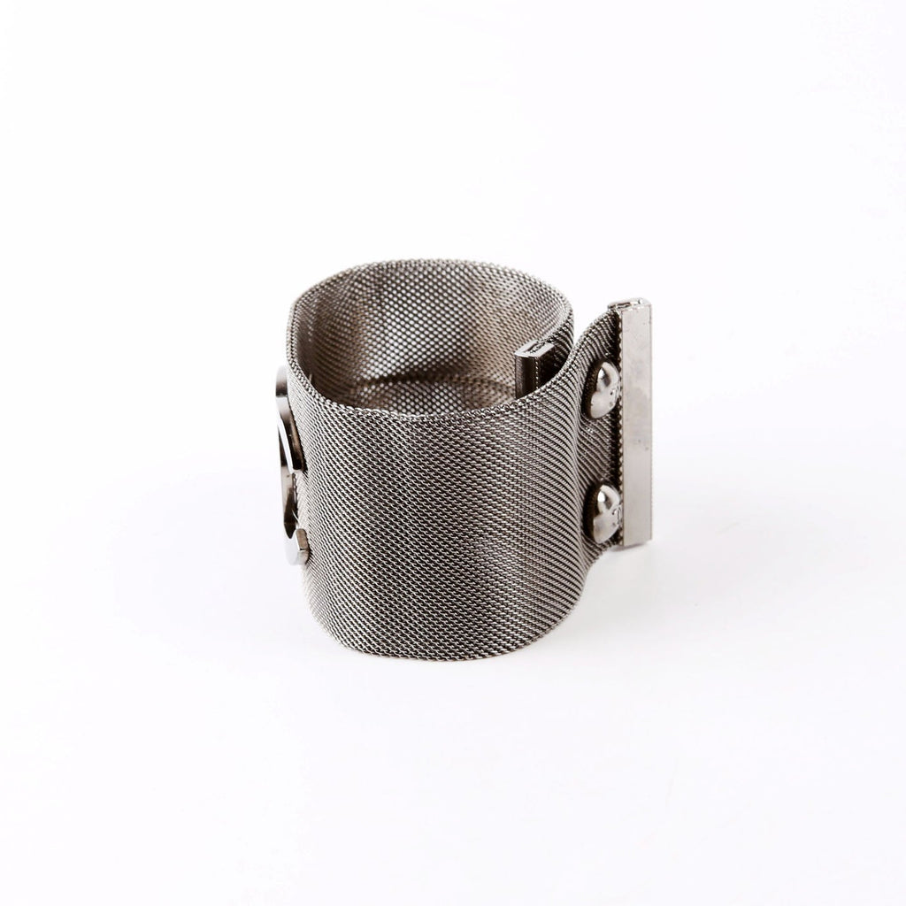 CC Metal Mesh Bracelet