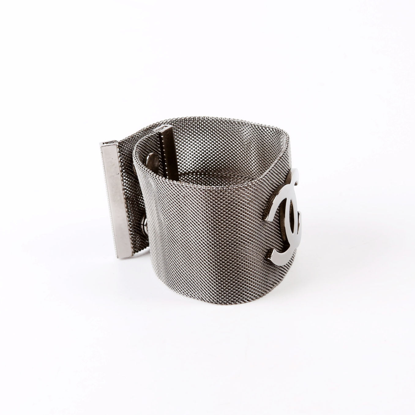 CC Metal Mesh Bracelet