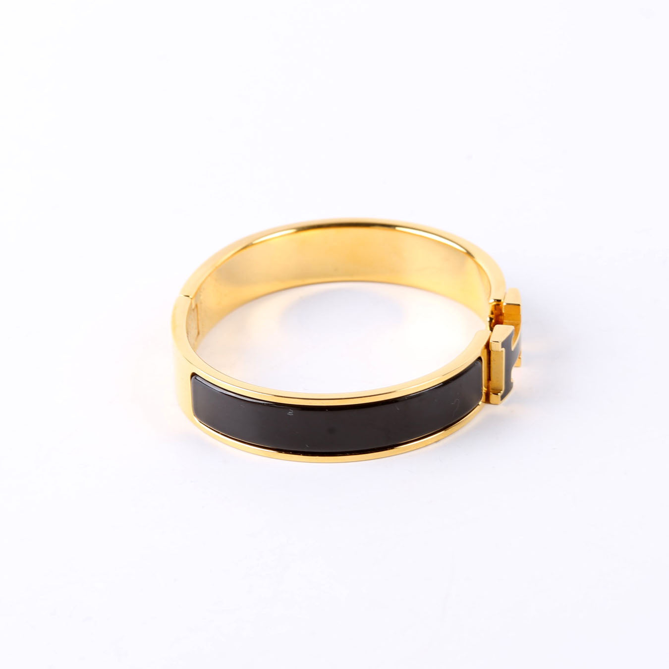 Clic Clac Narrow PM Bracelet Gold/Black