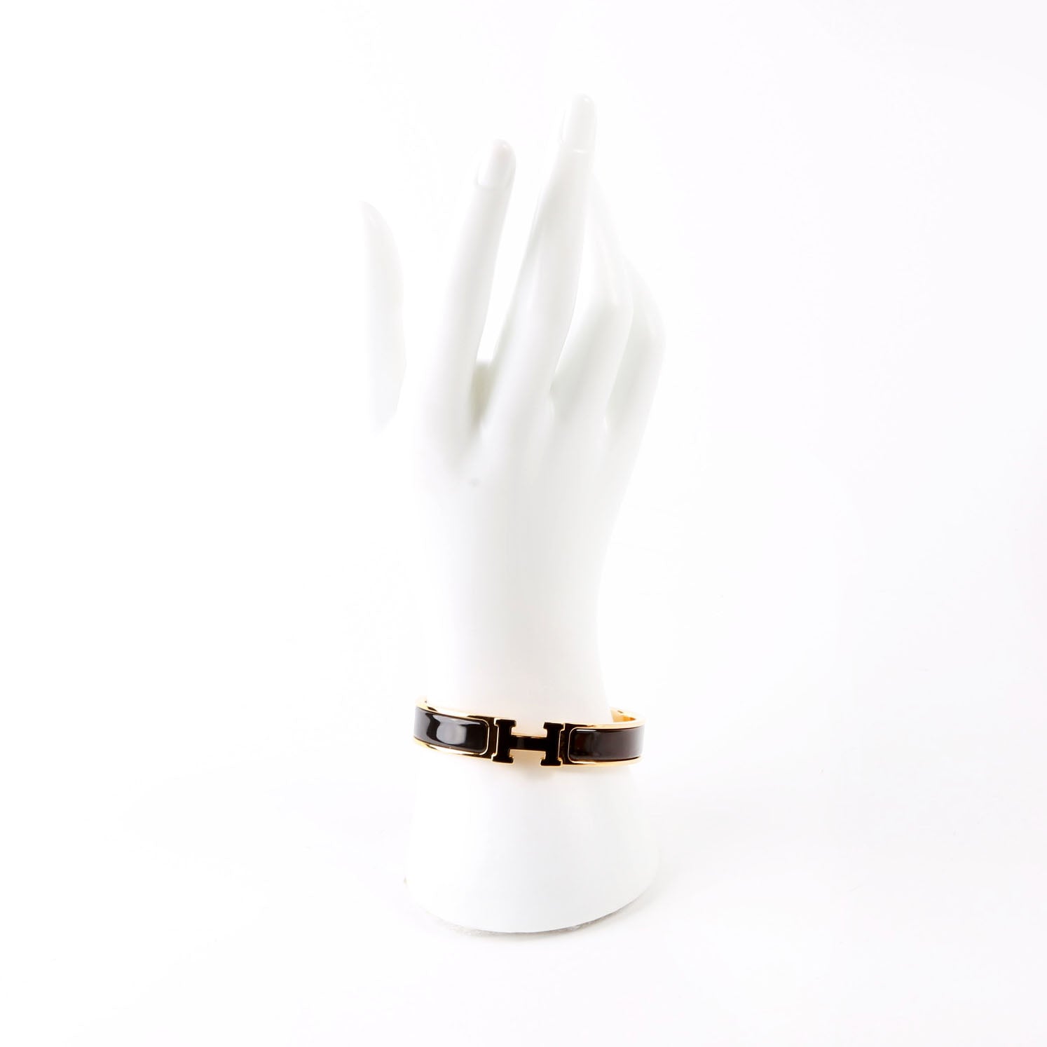 Clic Clac Narrow PM Bracelet Gold/Black