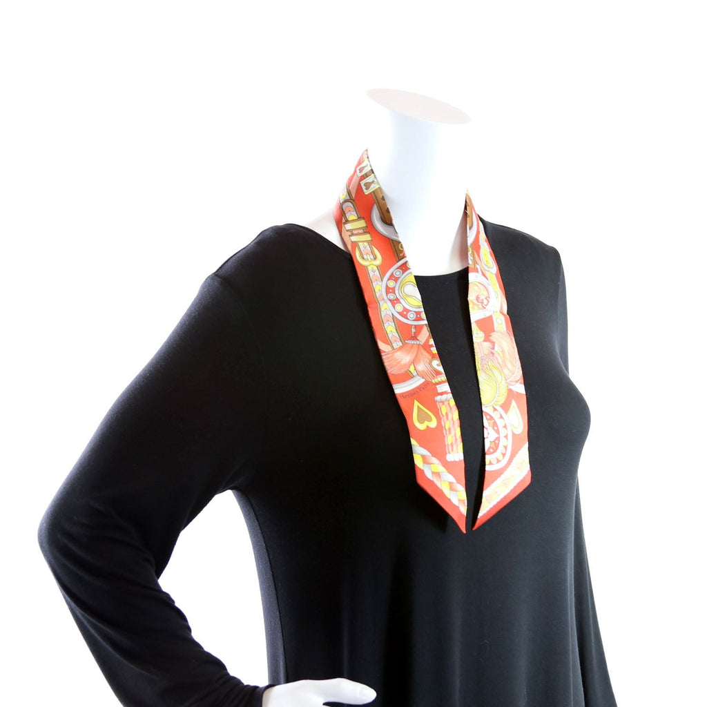 Harnais De Coeur Silk Twilly 86 Scarf
