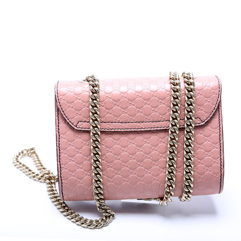 449636 Micro Guccissima Mini Emily Shoulder Pink