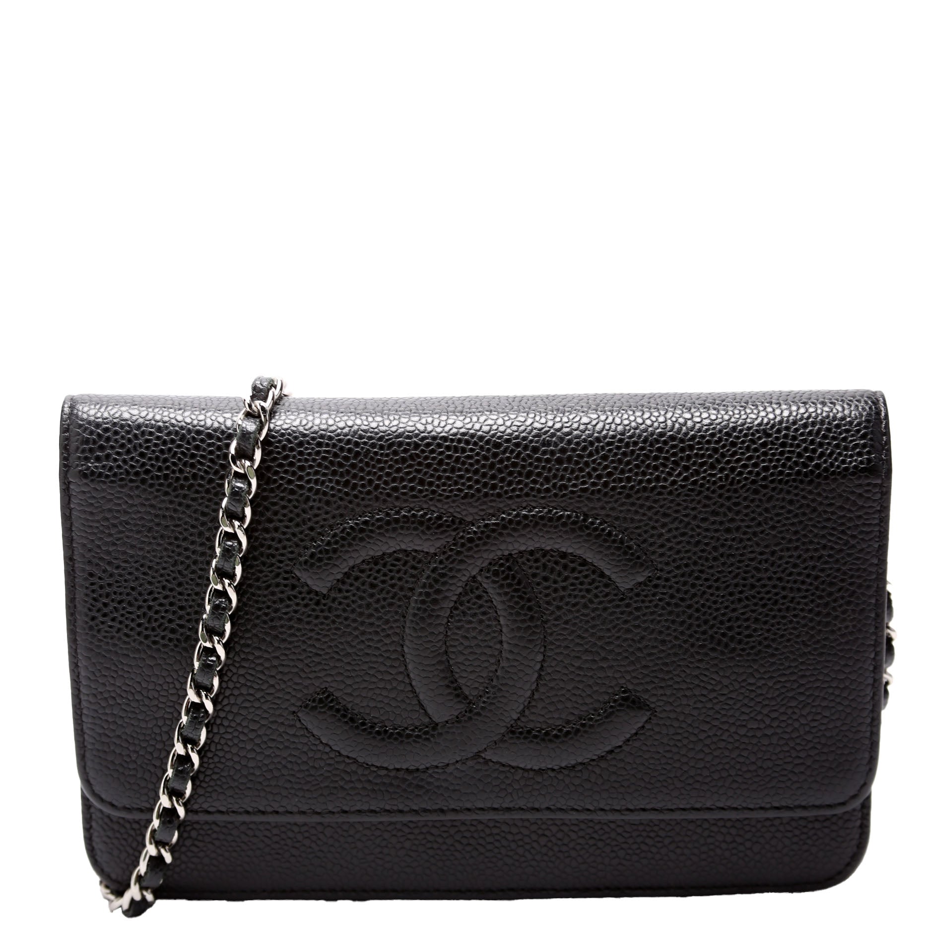 Wallet On Chain Timeless CC Caviar Black