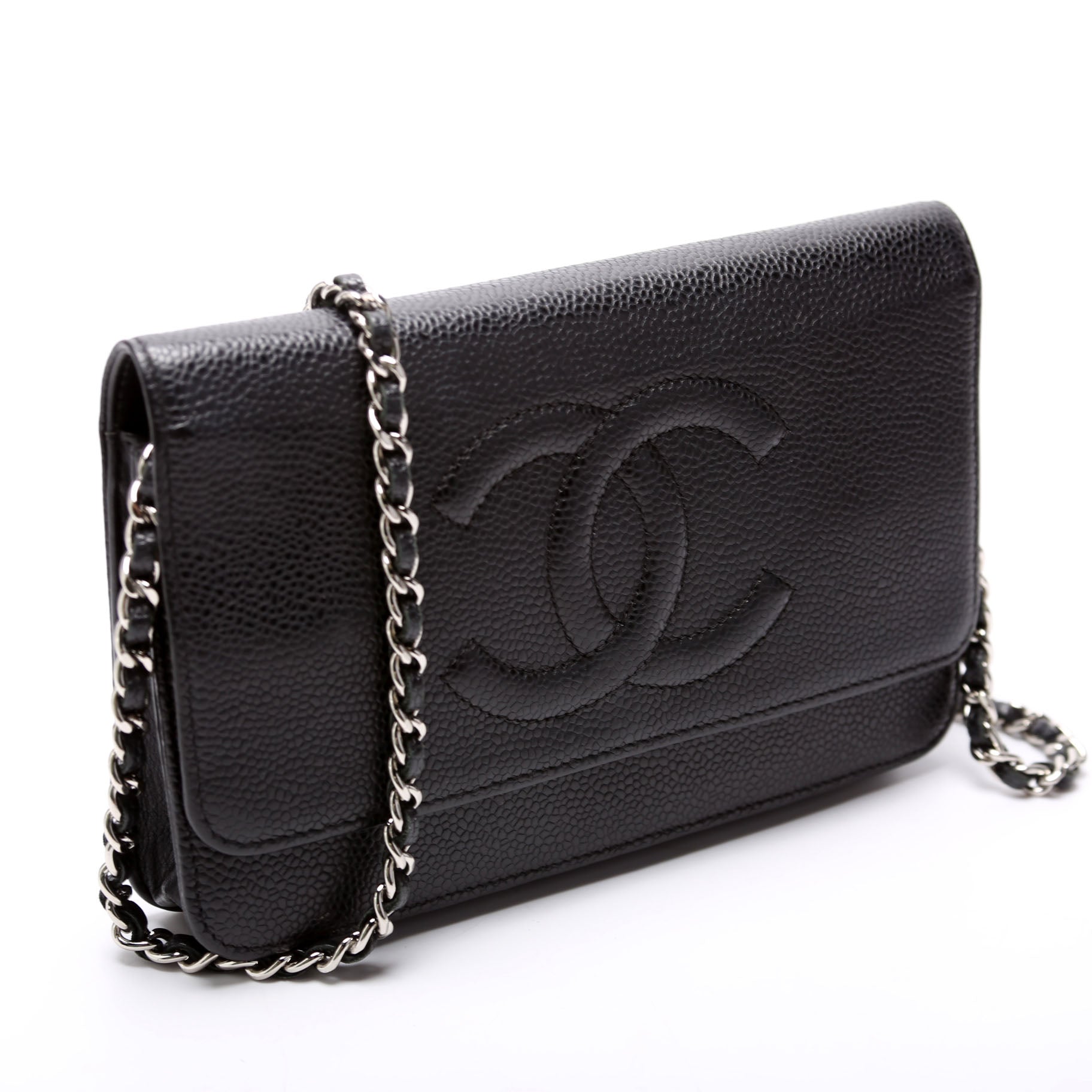 Wallet On Chain Timeless CC Caviar Black