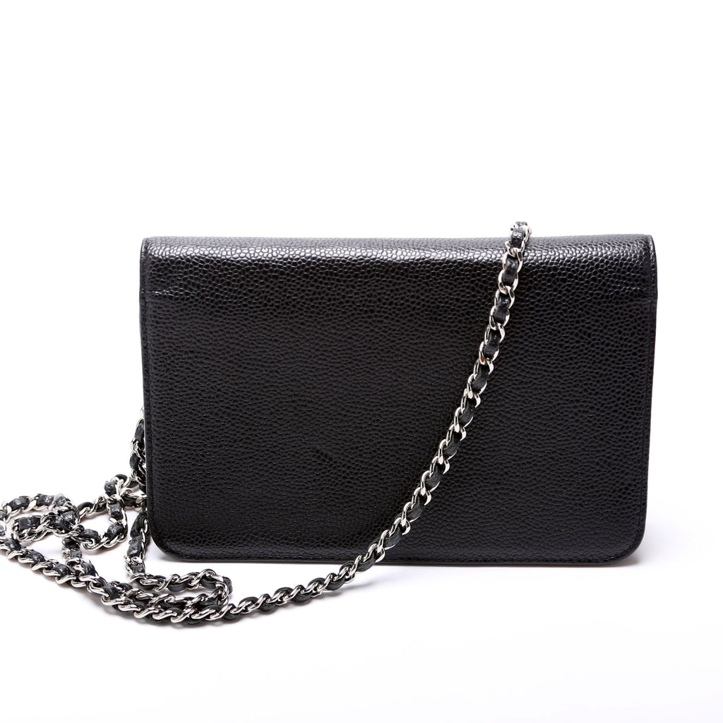 Wallet On Chain Timeless CC Caviar Black