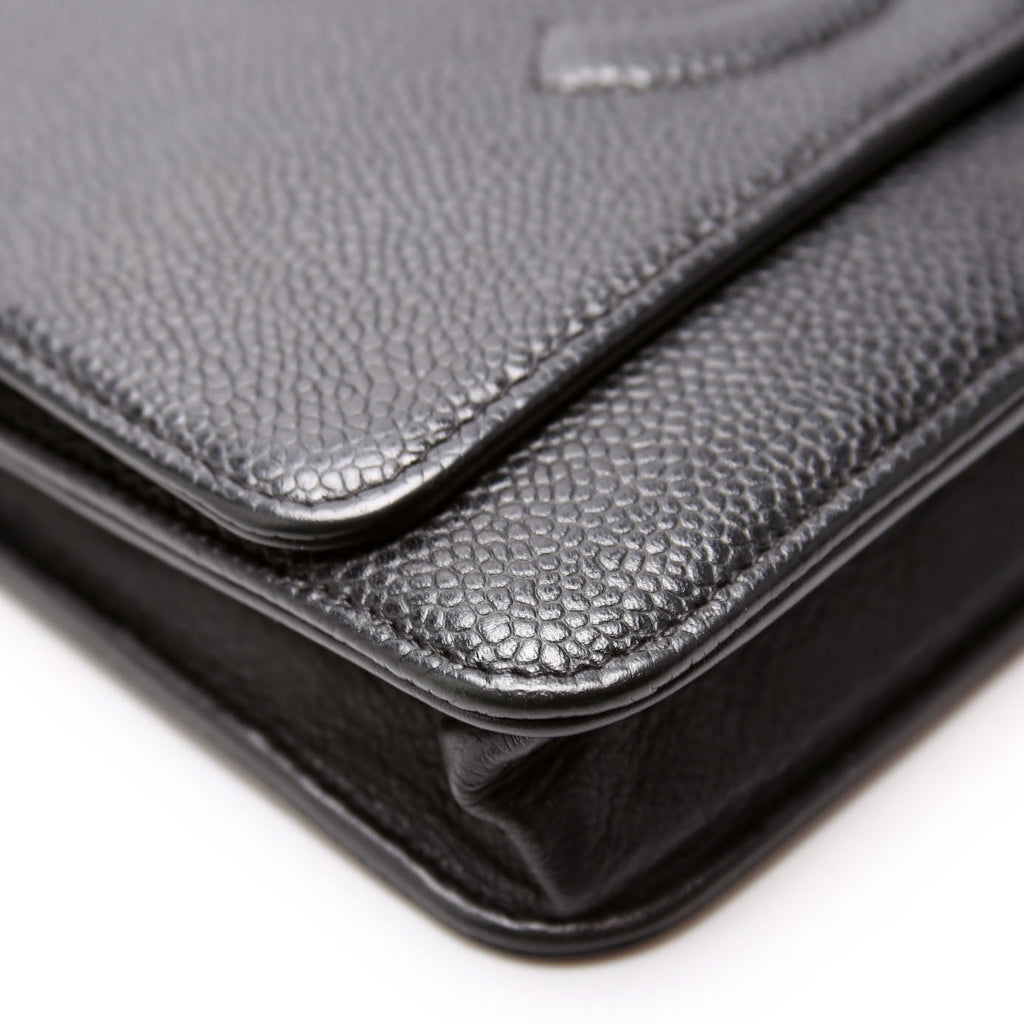 Wallet On Chain Timeless CC Caviar Black