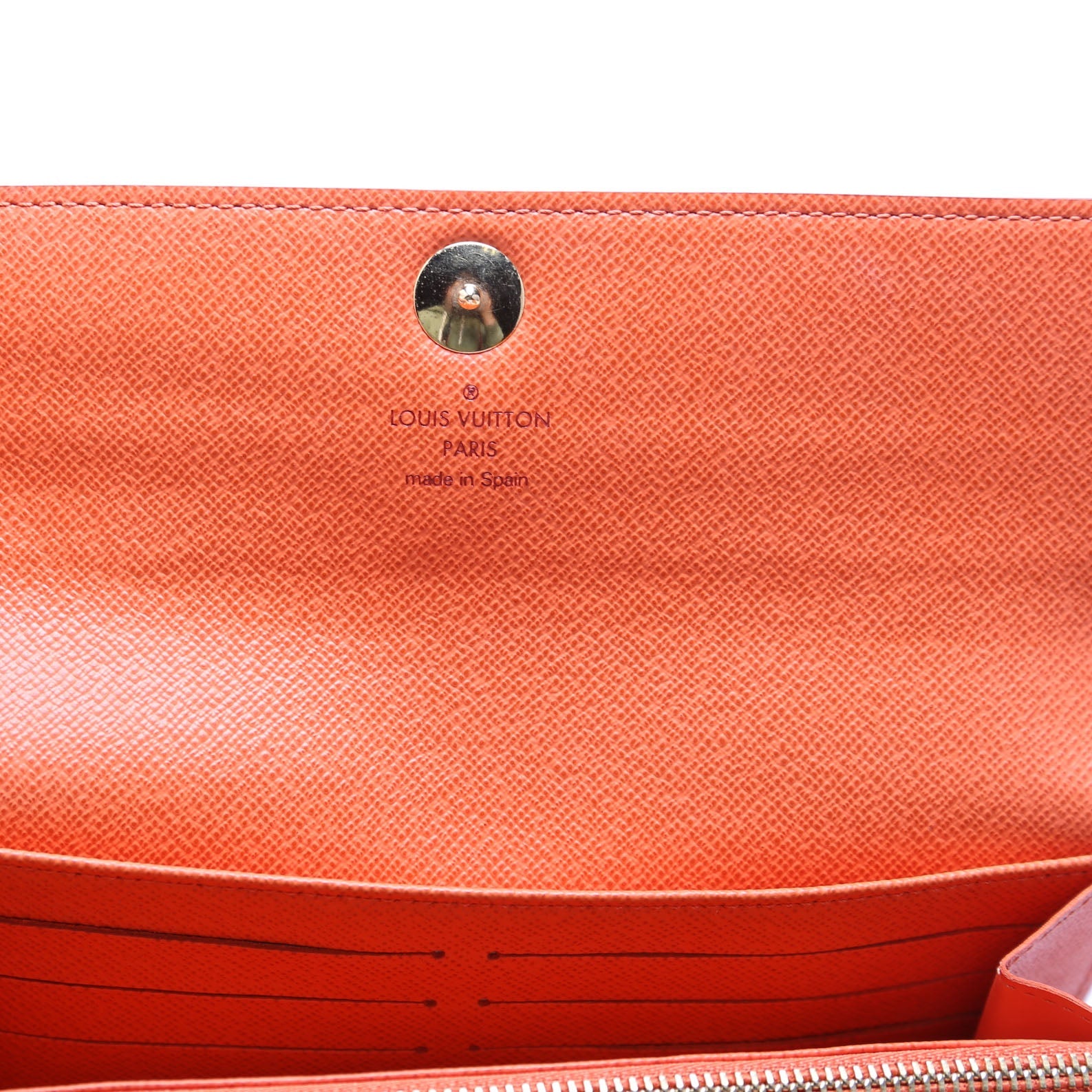 Sarah Wallet Multicolor Monogram White