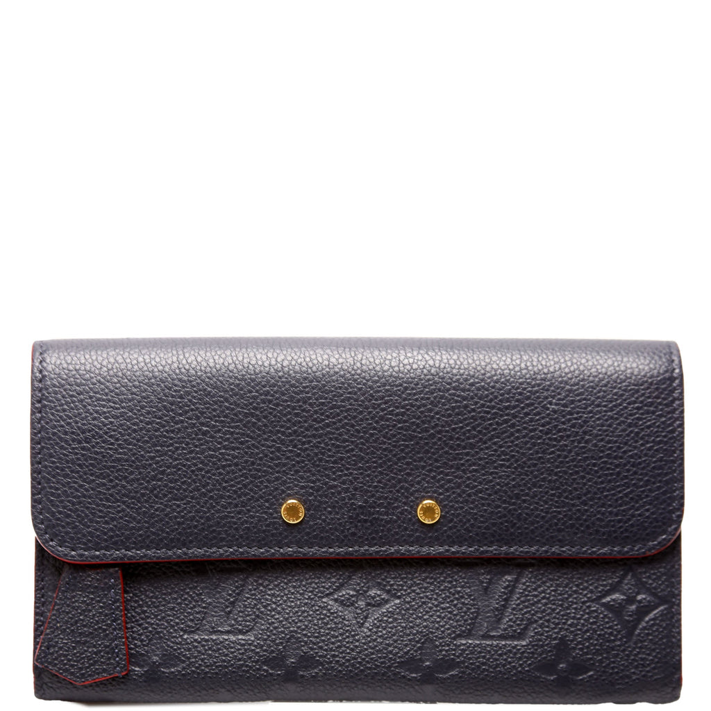 Pont-Neuf Long Wallet Empreinte Navy