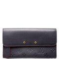Pont-Neuf Long Wallet Empreinte Navy