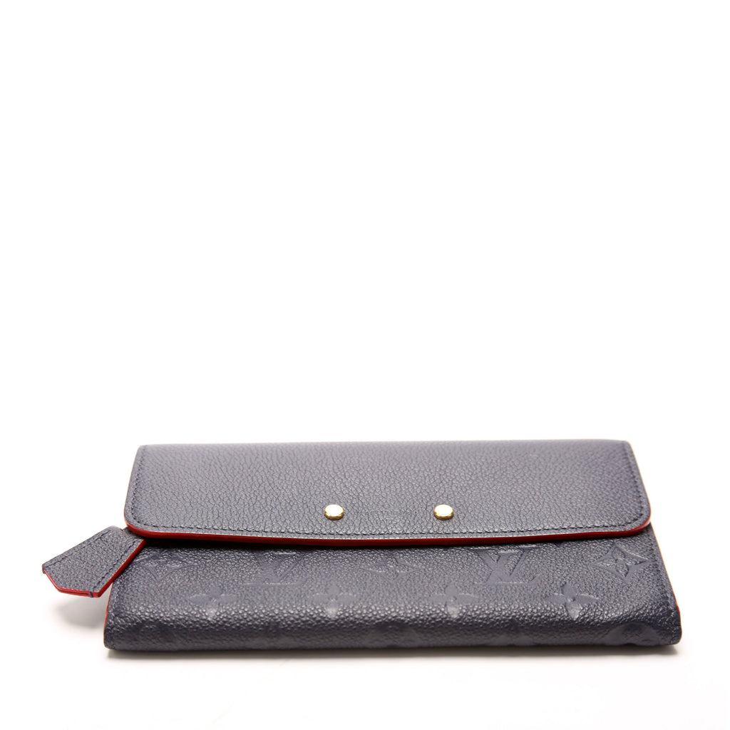 Pont-Neuf Long Wallet Empreinte Navy