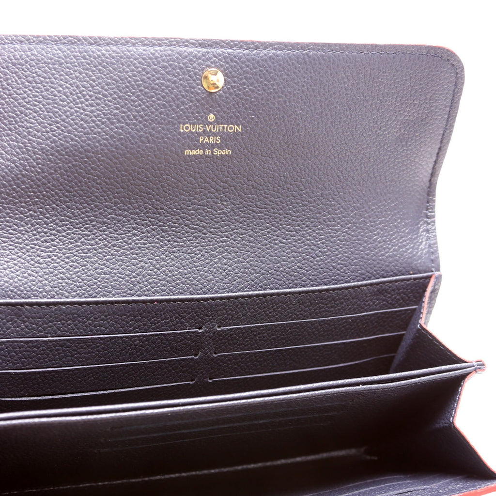 Pont-Neuf Long Wallet Empreinte Navy