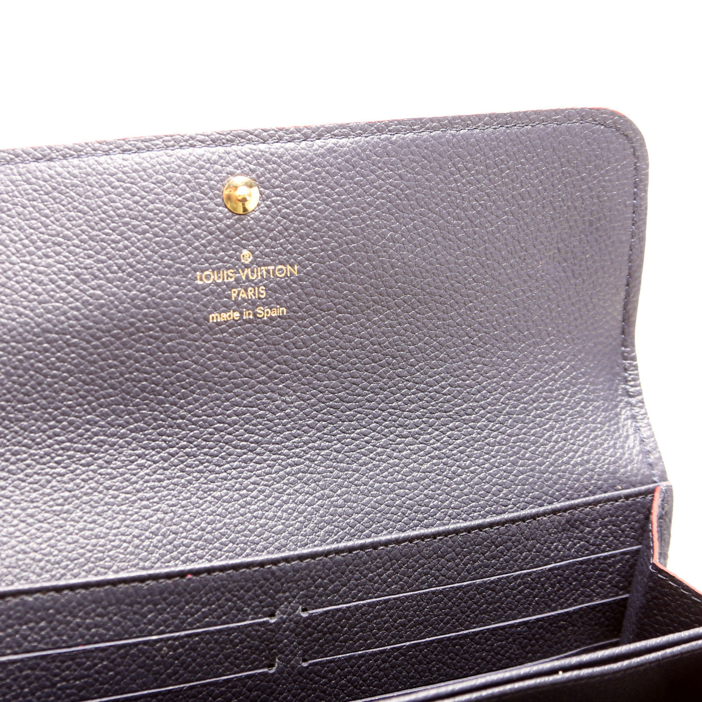 Pont-Neuf Long Wallet Empreinte Navy