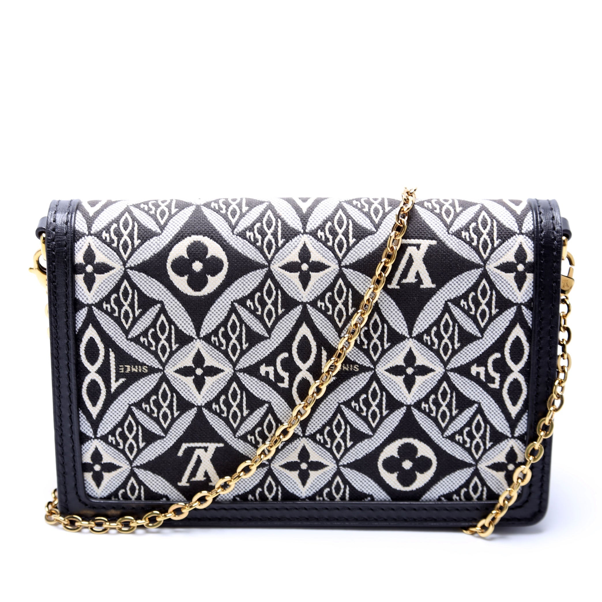 Dauphine Chain Wallet Since 1854 Jacquard Black