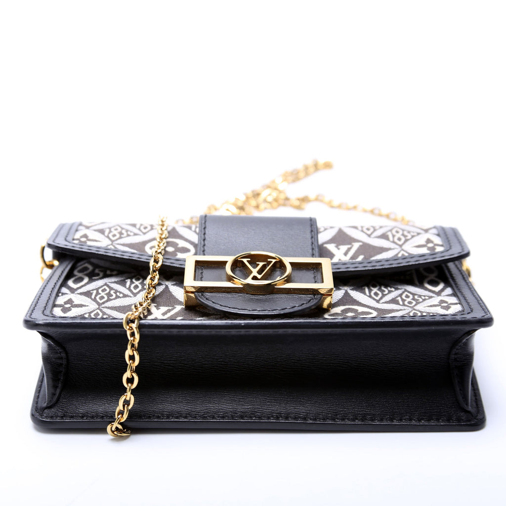 Dauphine Chain Wallet Since 1854 Jacquard Black