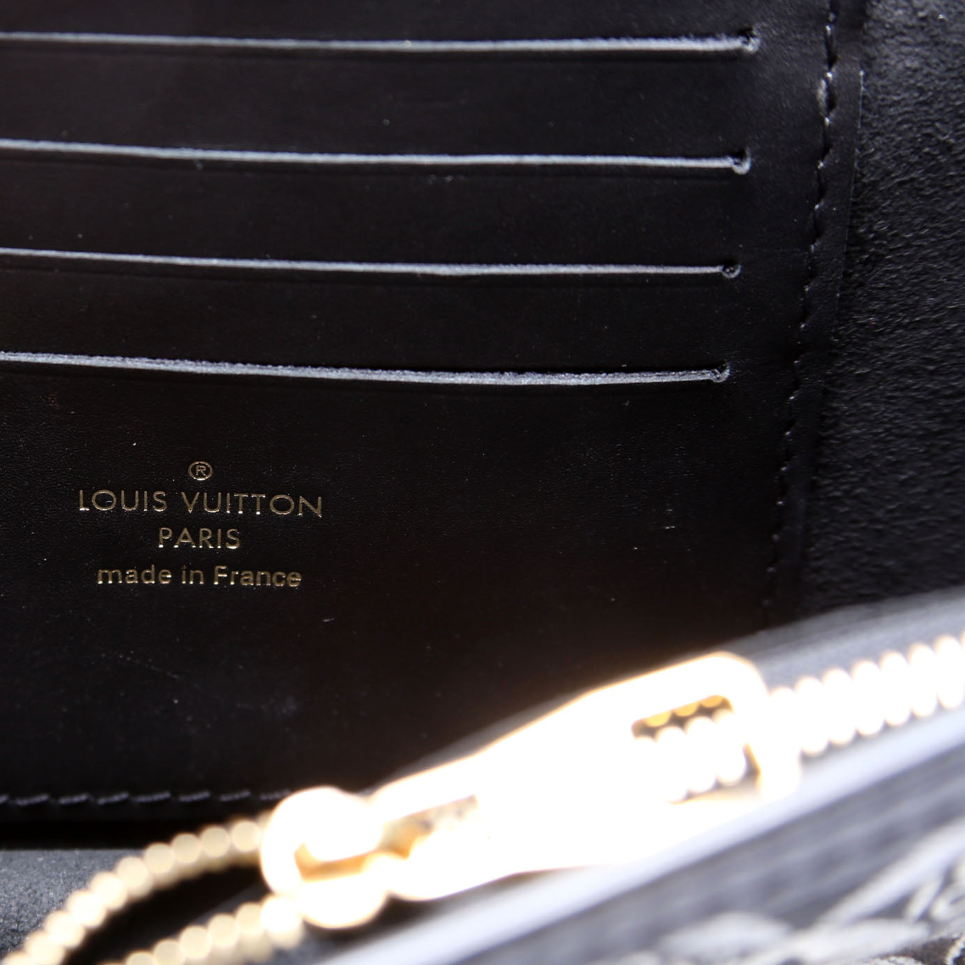 Dauphine Chain Wallet Since 1854 Jacquard Black