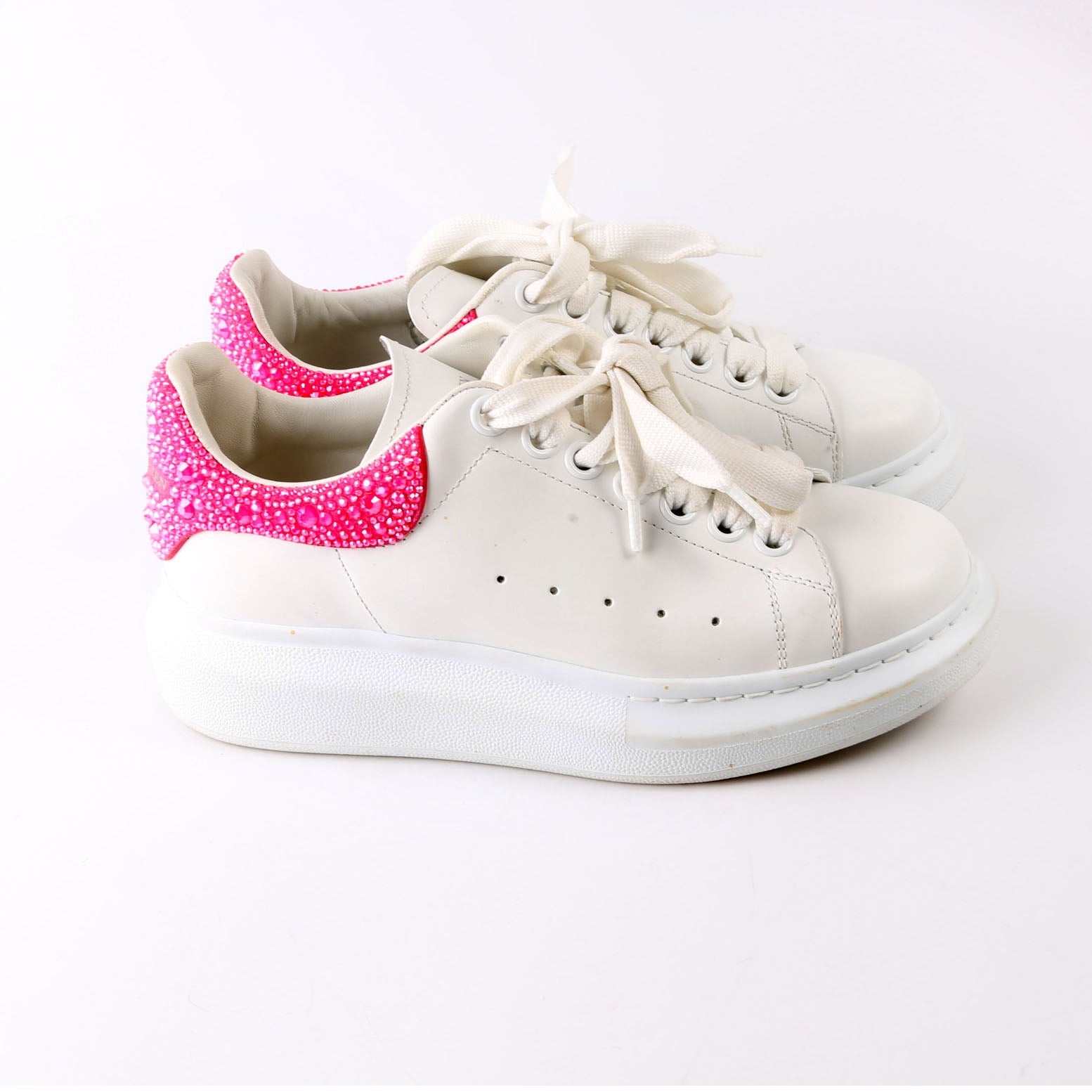 Oversized Sneakers Size 38 White/Pink