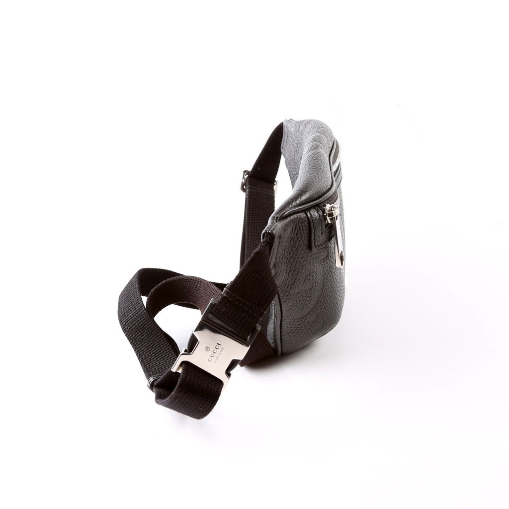 GG Embossed Belt Bag 658582 Black