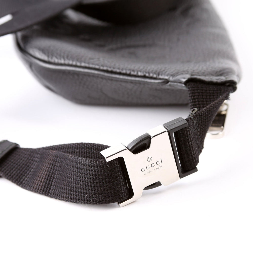 GG Embossed Belt Bag 658582 Black