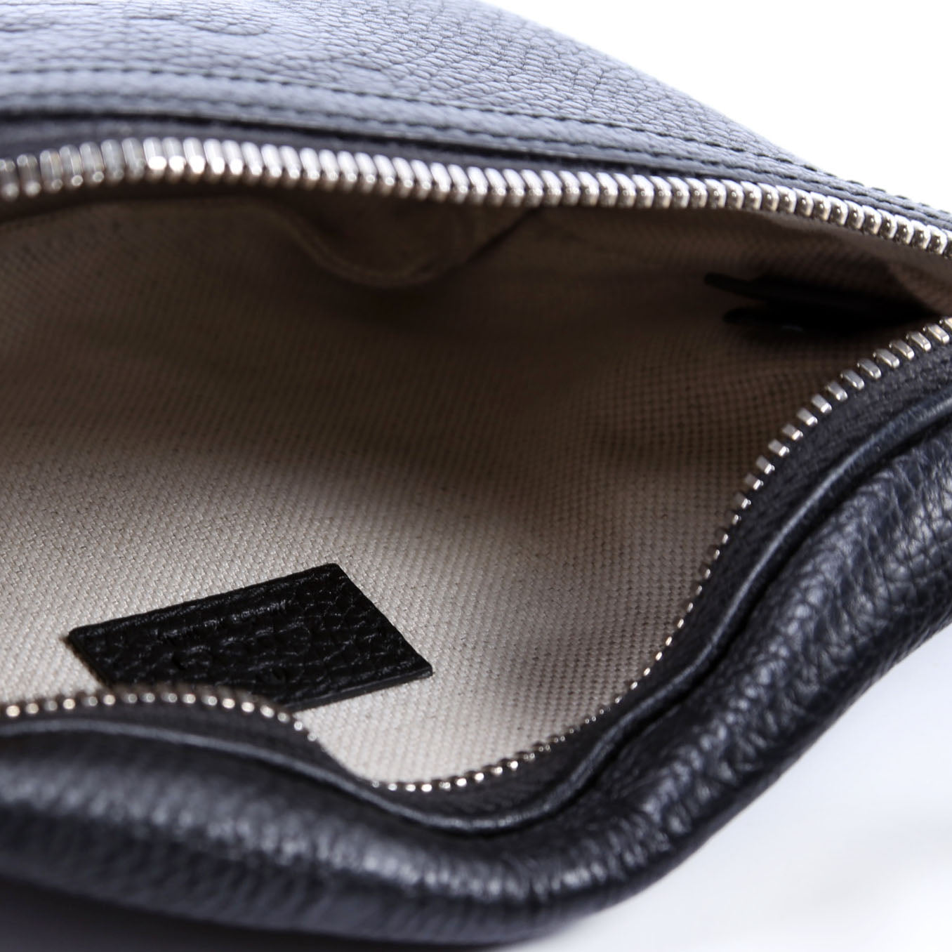 GG Embossed Belt Bag 658582 Black