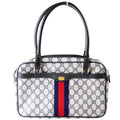 GG Supreme Vintage Satchel Navy