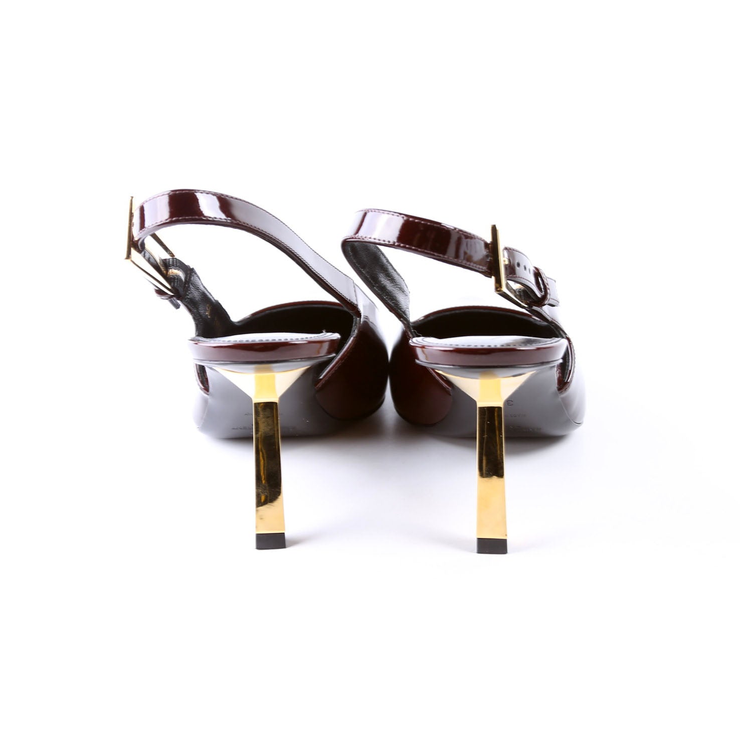 Lee 75 Slingback Pumps Size 38 Burgundy