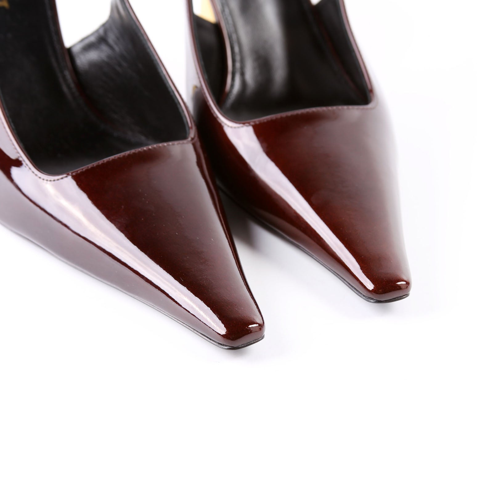 Lee 75 Slingback Pumps Size 38 Burgundy