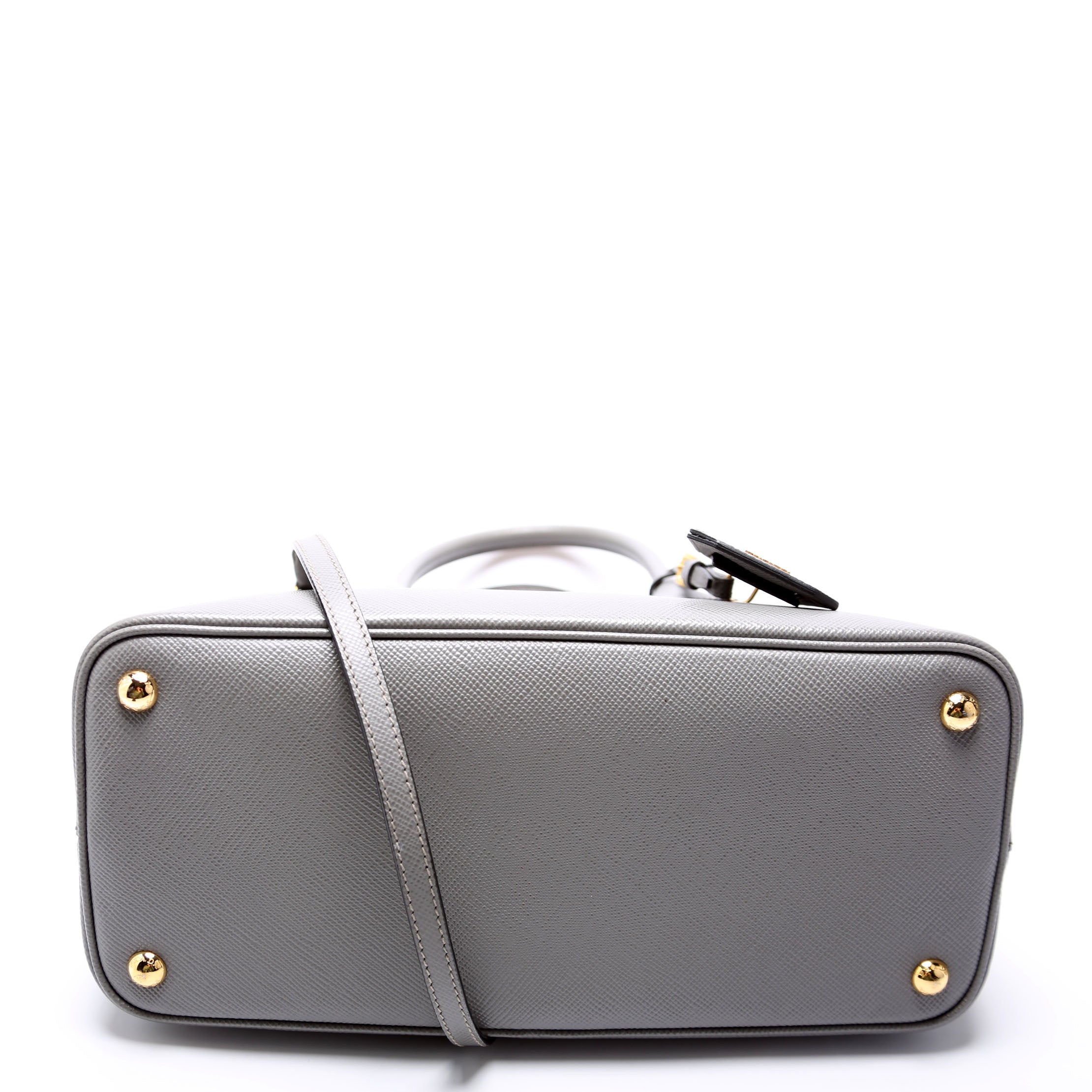 Saffiano Cuir Double Medium Grey