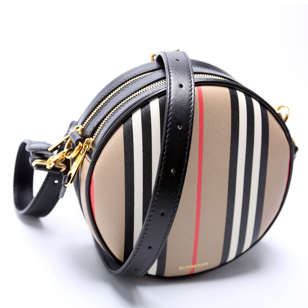 Louise Icon Stripe E-Canvas Crossbody