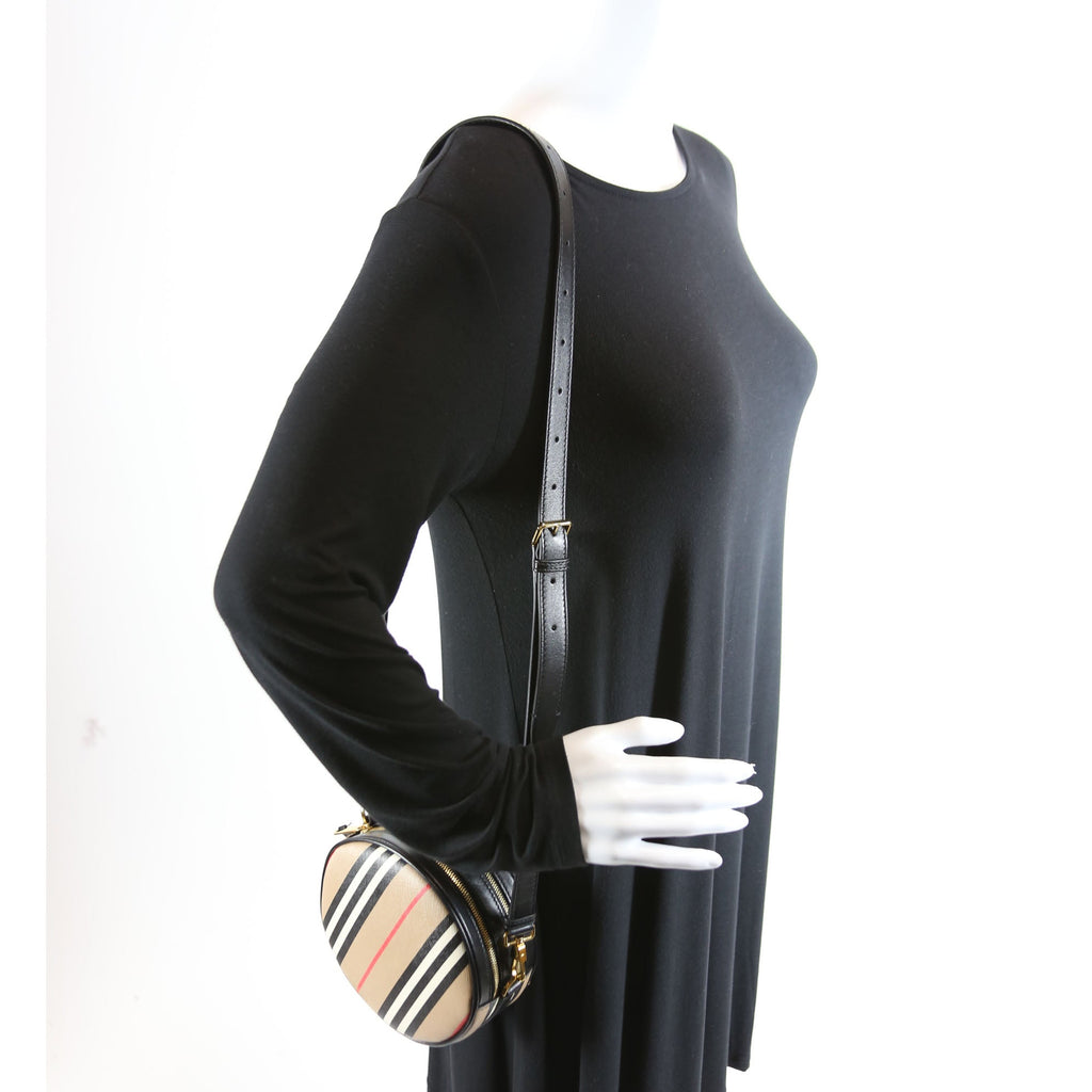 Louise Icon Stripe E-Canvas Crossbody
