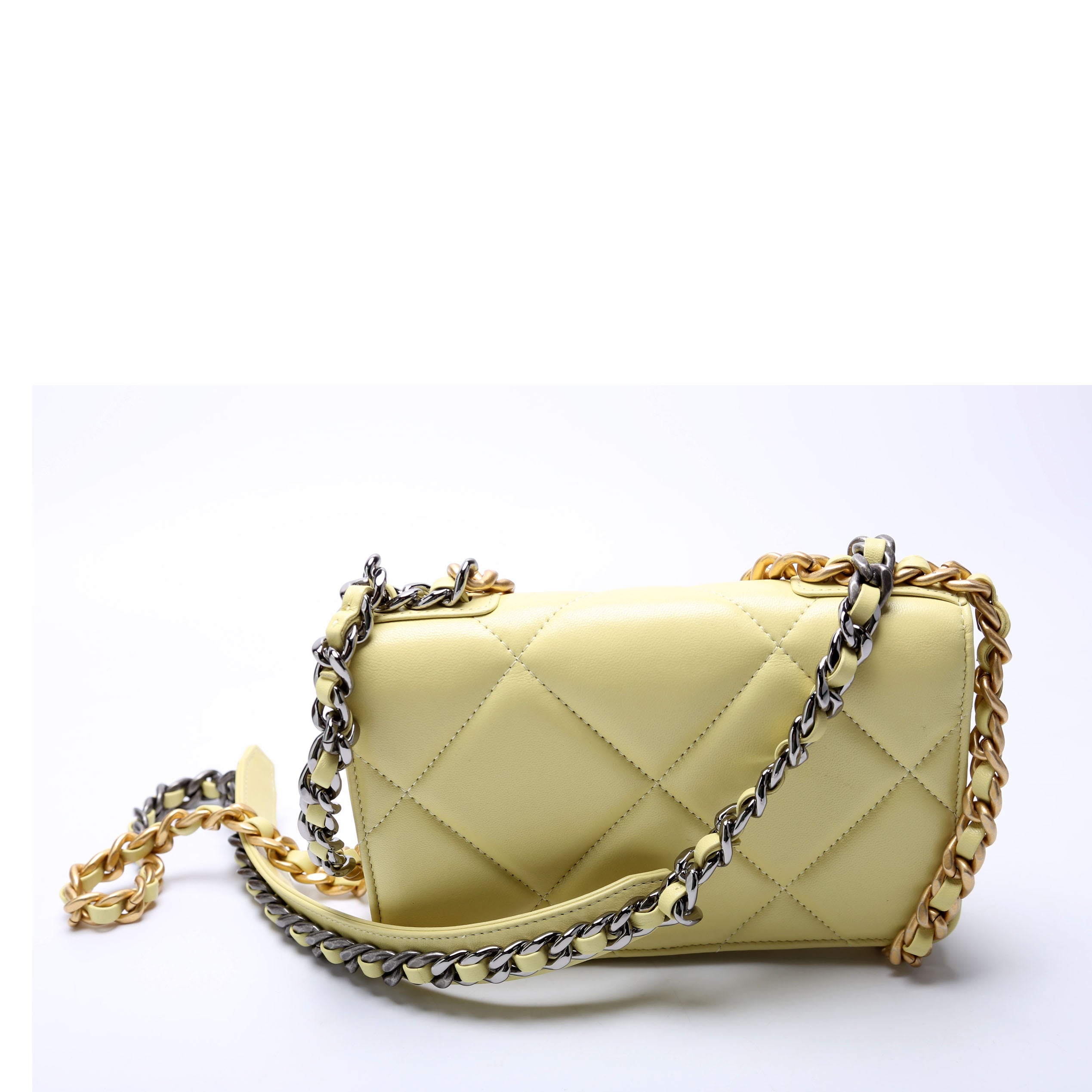 Chanel 19 Wallet On Chain Quilted Lambskin RFID