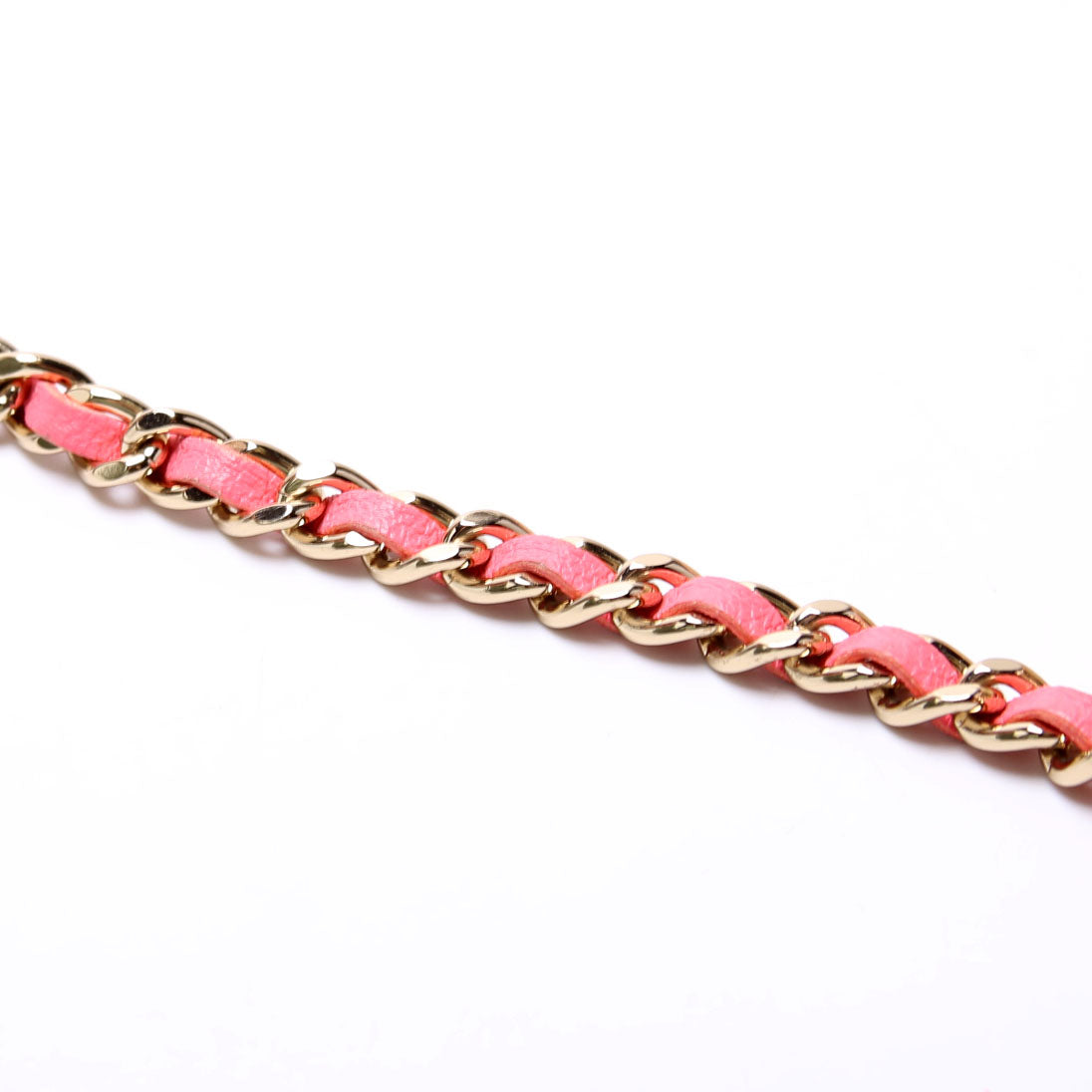 Wallet On Chain Trendy CC Quilted Lambskin RFID Pink
