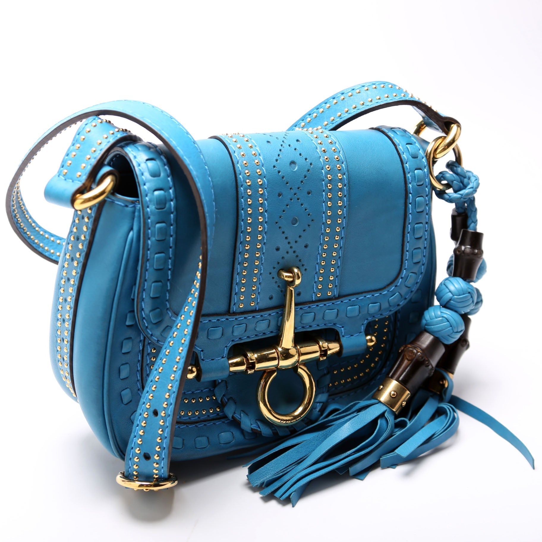 263956 Snaffle Bit Small Shoulder Blue