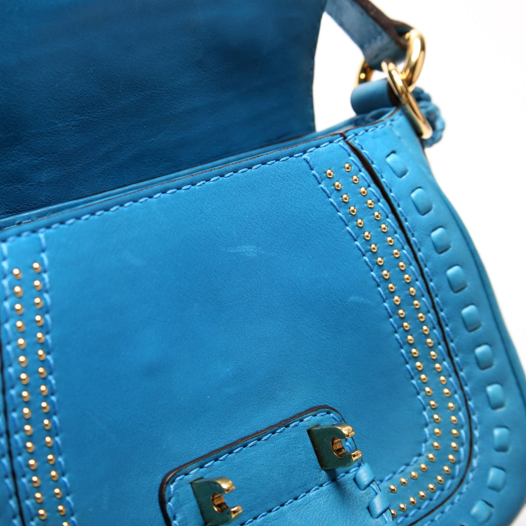 263956 Snaffle Bit Small Shoulder Blue