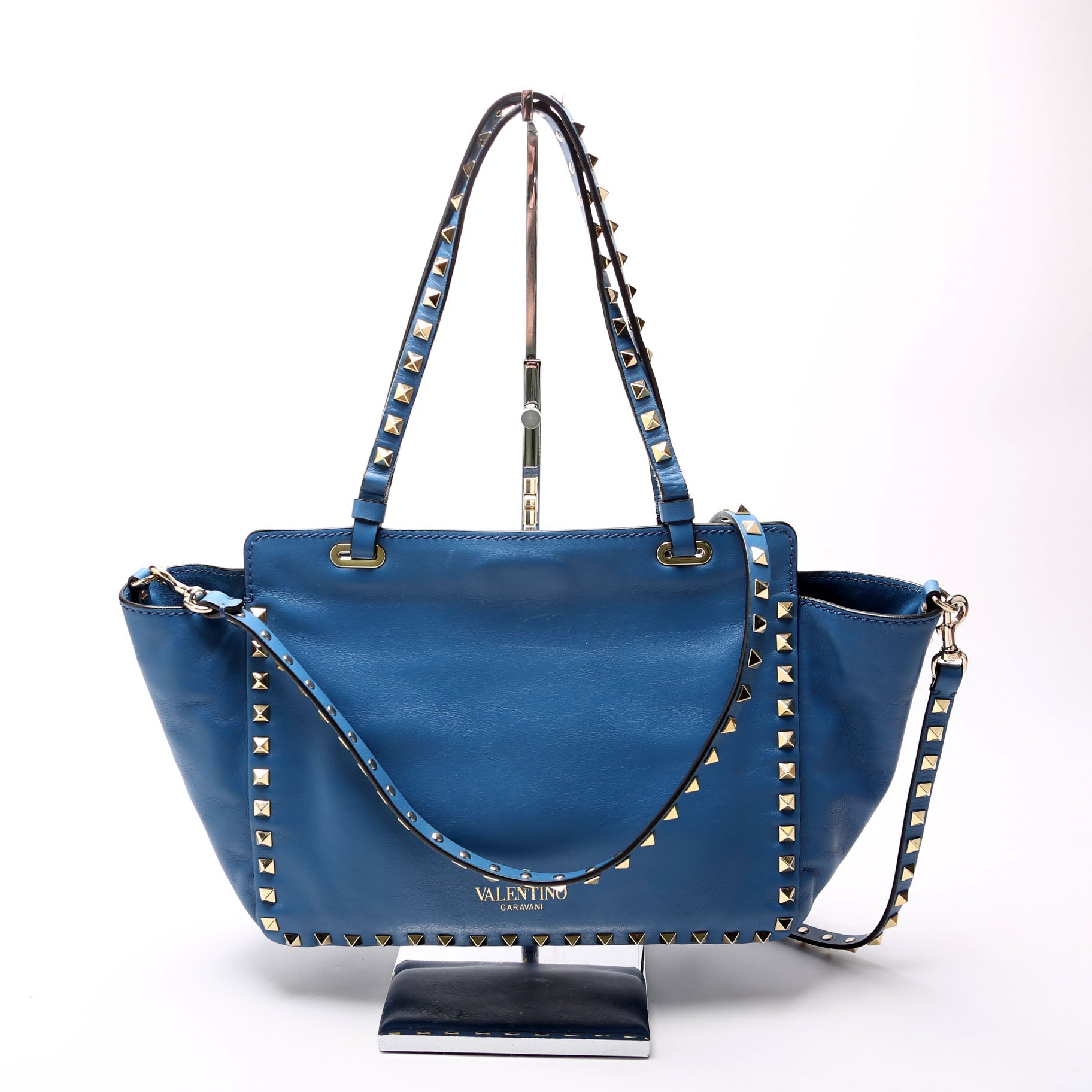 Rockstud Tote Small Blue