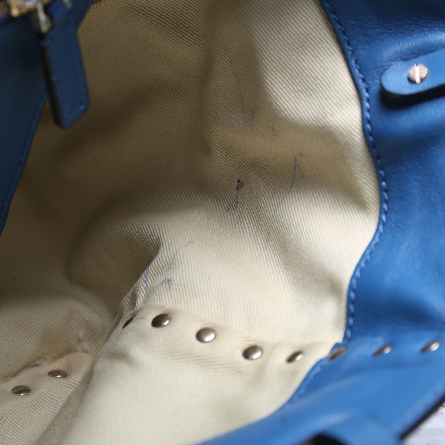 Rockstud Tote Small Blue