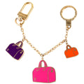 Enamel Iconic Speedy Bag Charm Gold/Multicolor