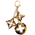 Insolence Bag Charm Gold/Brown
