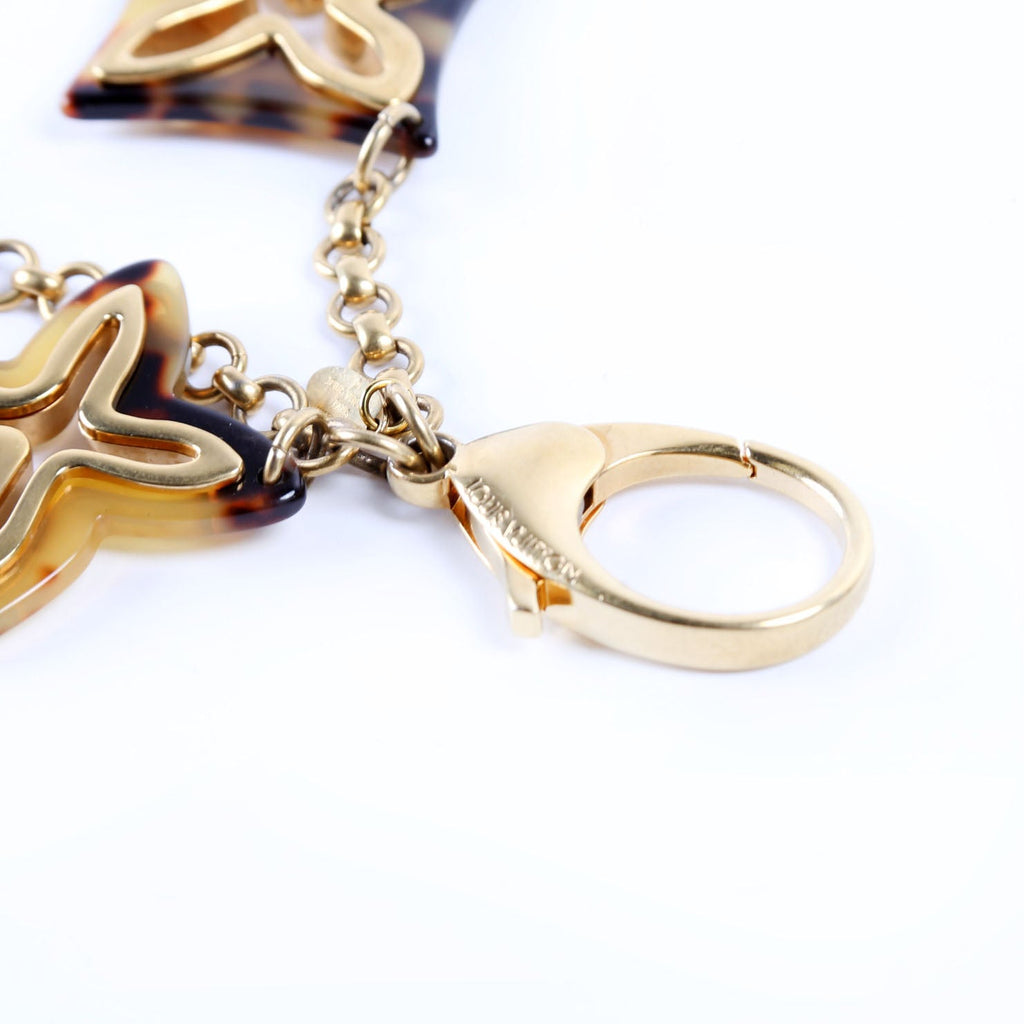 Insolence Bag Charm Gold/Brown