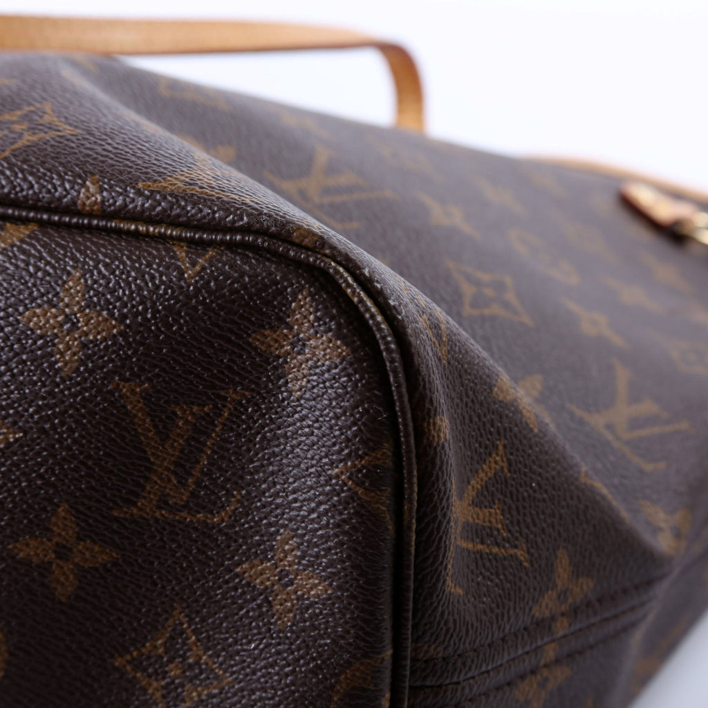 Neverfull With Wallet MM Monogram Pink