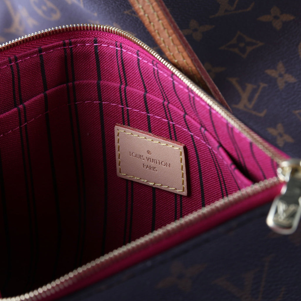 Neverfull With Wallet MM Monogram Pink