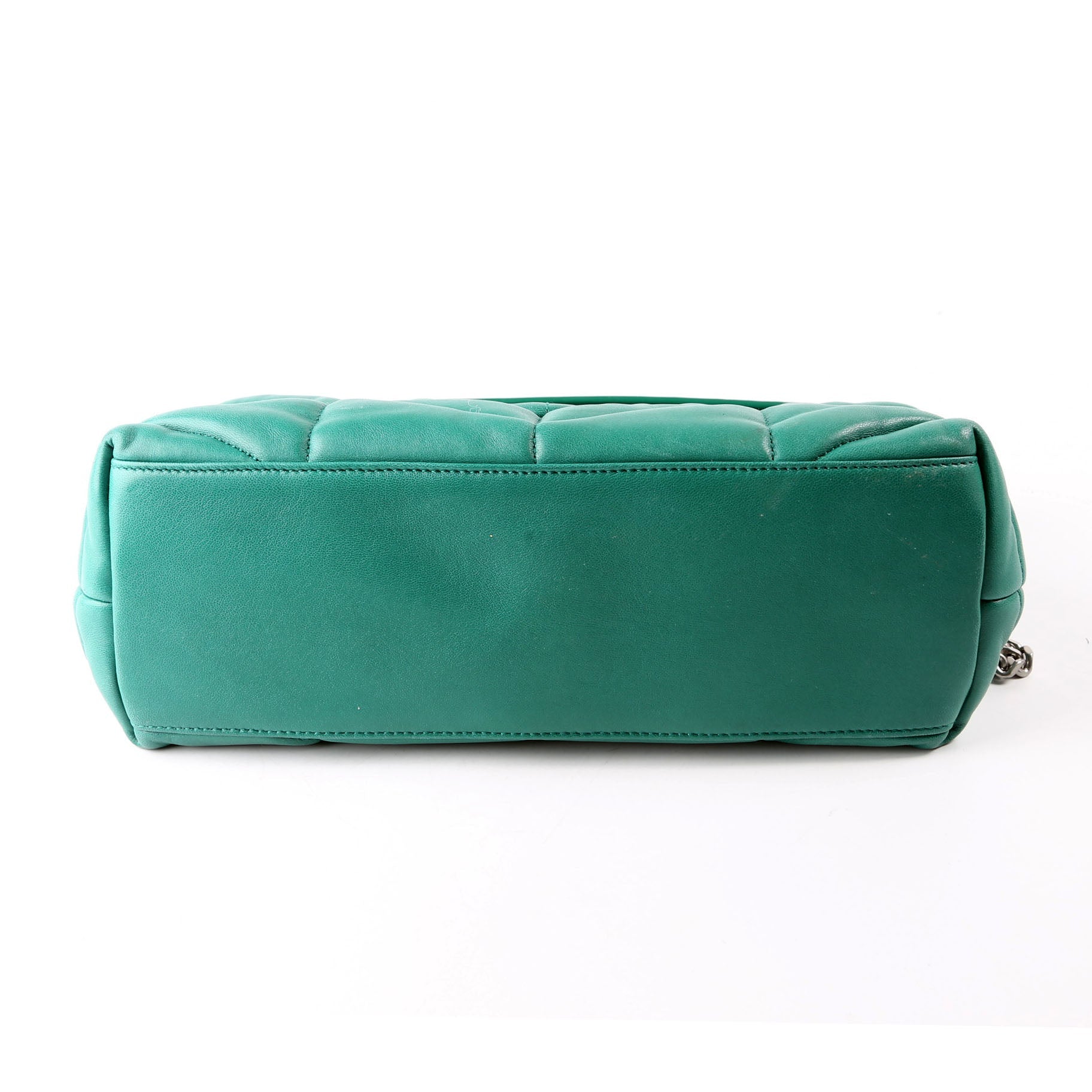 Puffer Quilted Small Lambskin 577476 Green