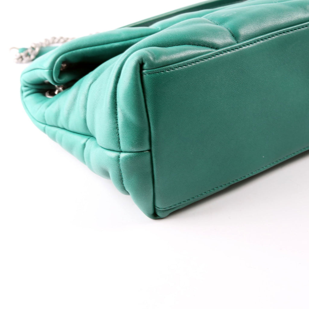 Puffer Quilted Small Lambskin 577476 Green