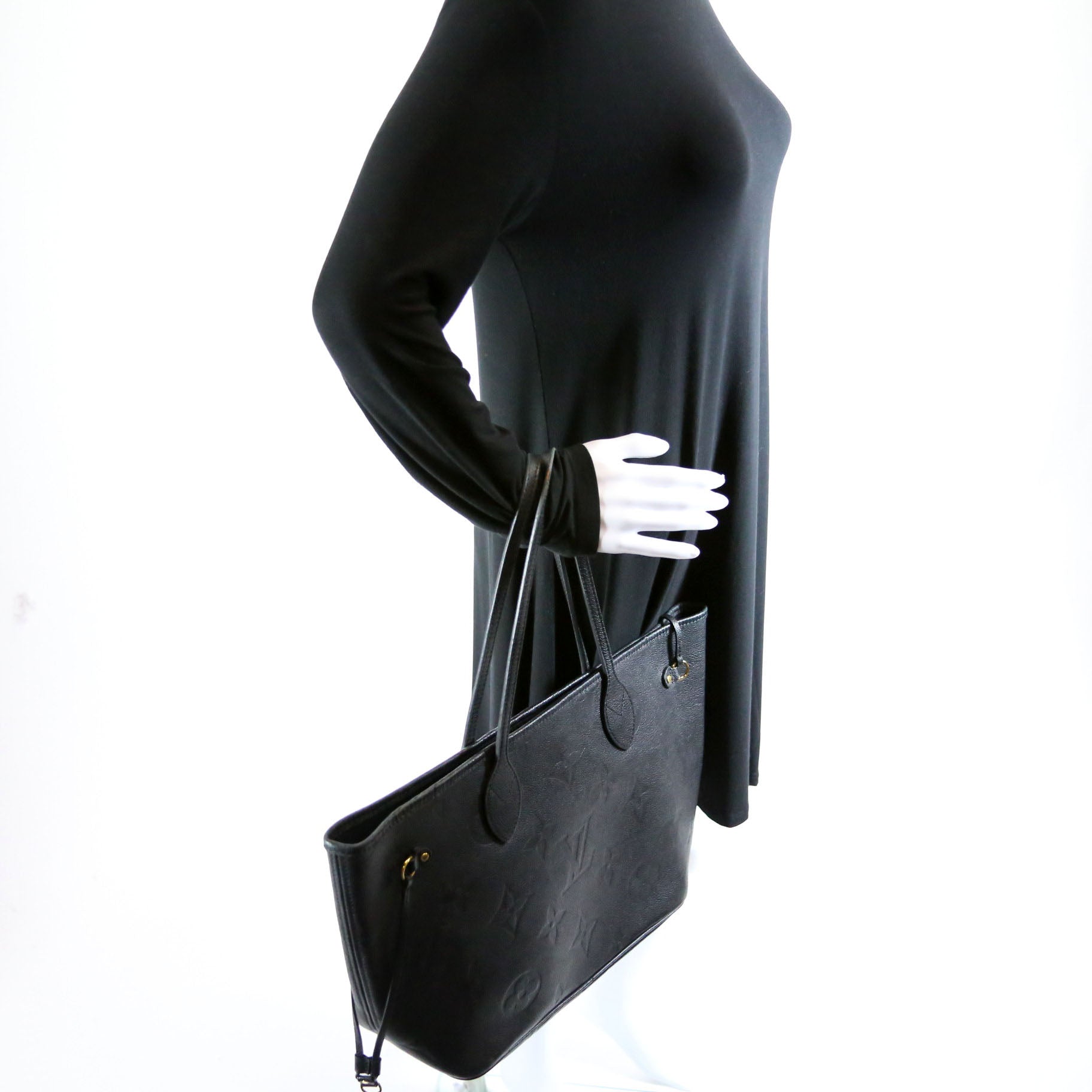 Neverfull W/Wallet MM Empreinte Black